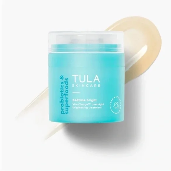 TULA Skincare Bedtime Bright Vita-Charge Overnight Brightening Treatment 1.7Floz - Picture 7 of 7